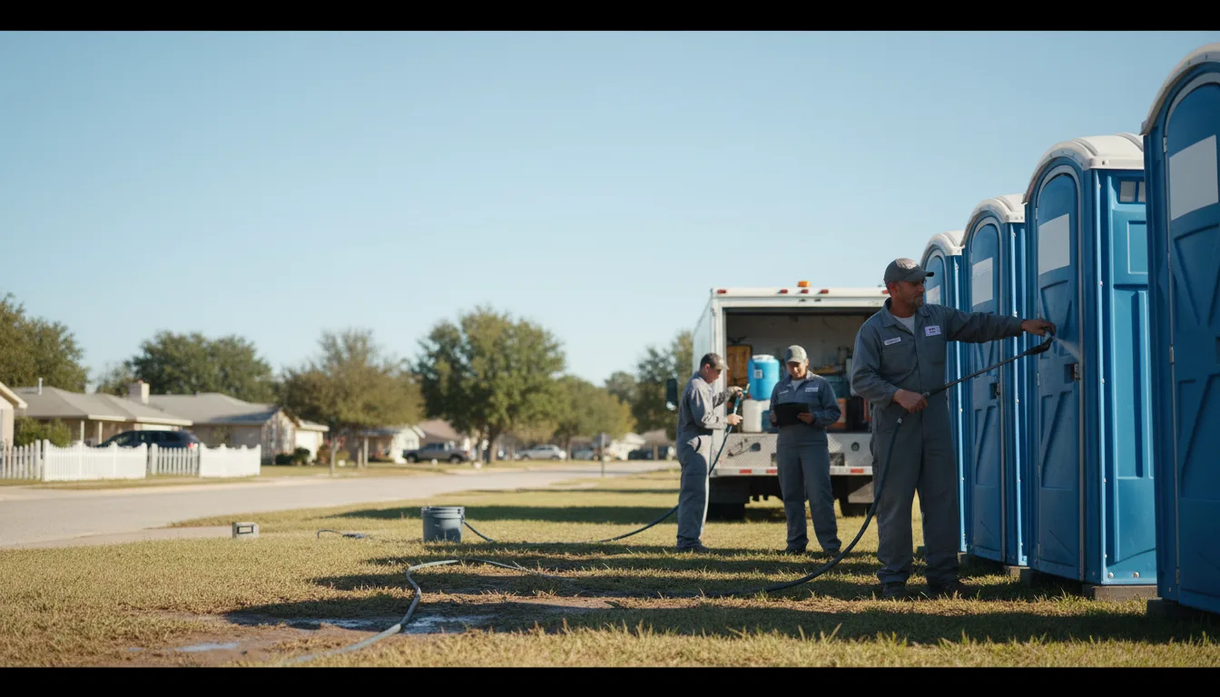 Long-Term Portable Toilet Rental in Greer, SC near me